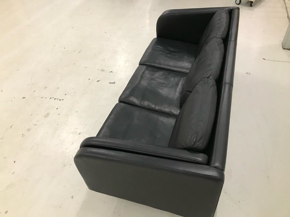 Sofa læder 3 pers