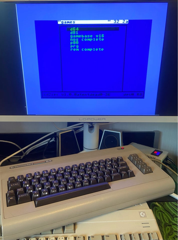 SD2IEC Commodore