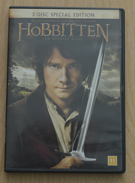 Hobbitten en uventet rejse, DVD,