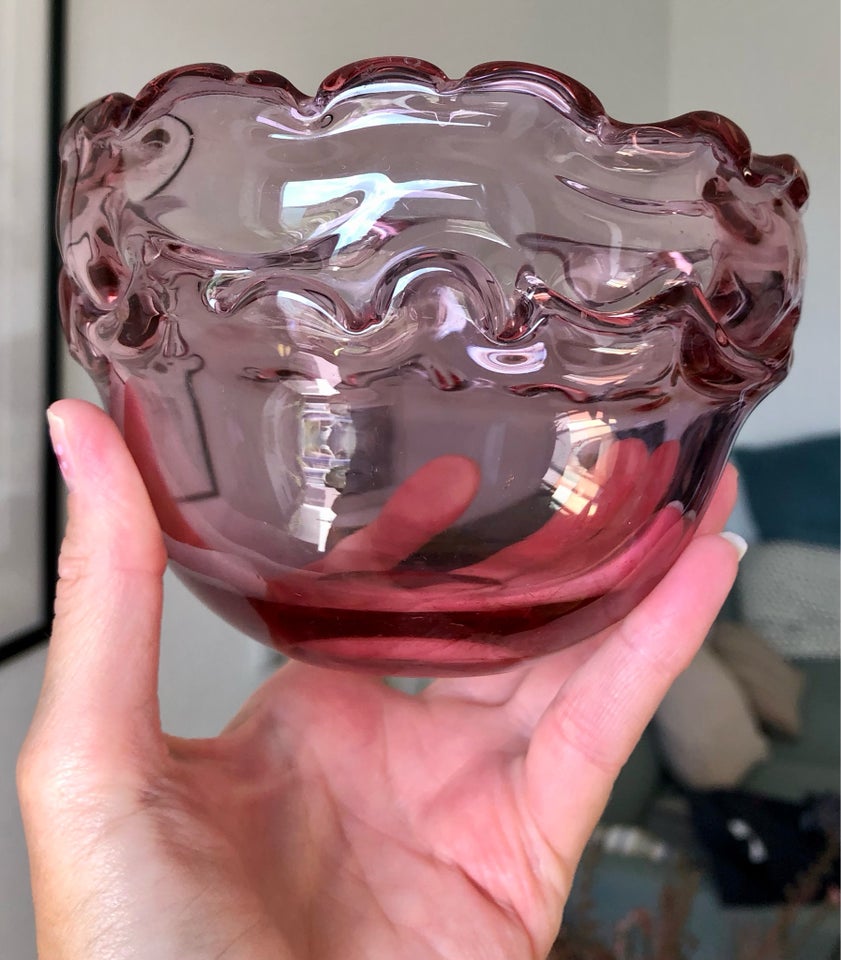 Holmegaard Rosamund glasskål