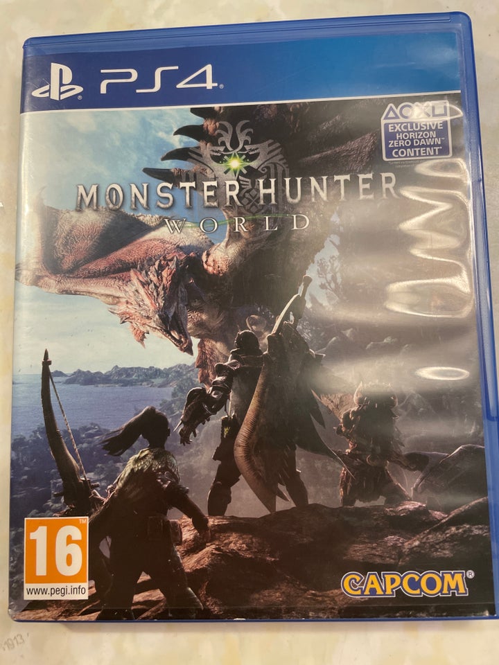 Monster Hunter World, PS4,