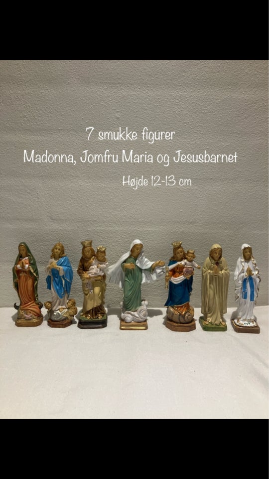 Madonna / Jomfru Maria figurer