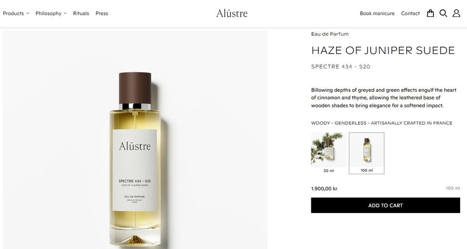 Eau de parfum, Alûstre Haze of