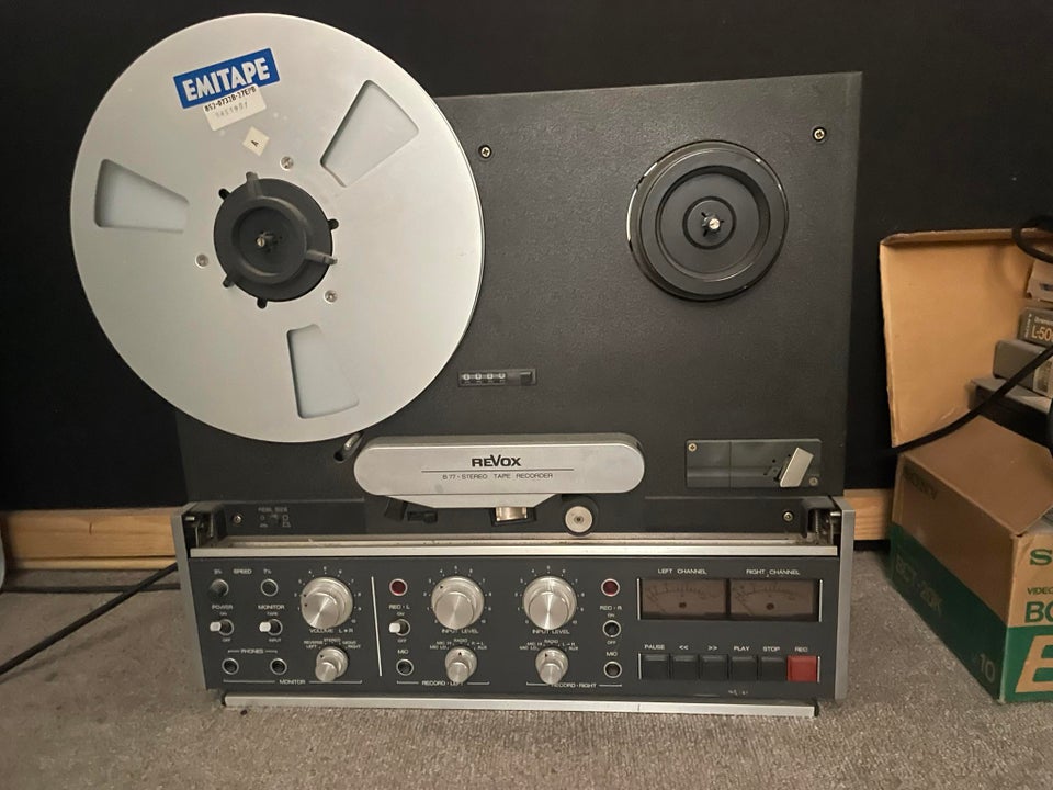 Spolebåndoptager Revox B77