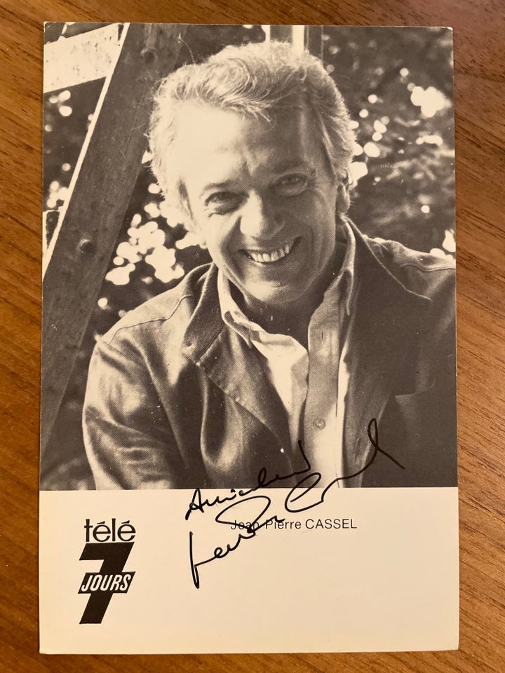 Autografer, Jean Pierre Cassel