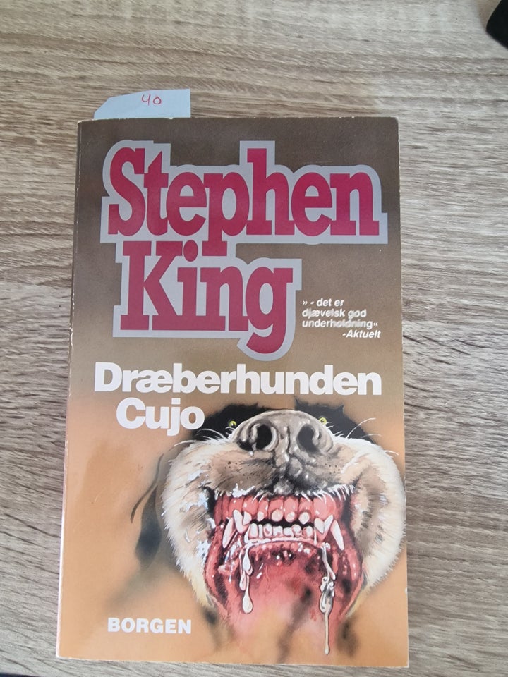 Dræberhunden cujo, Stephen king,