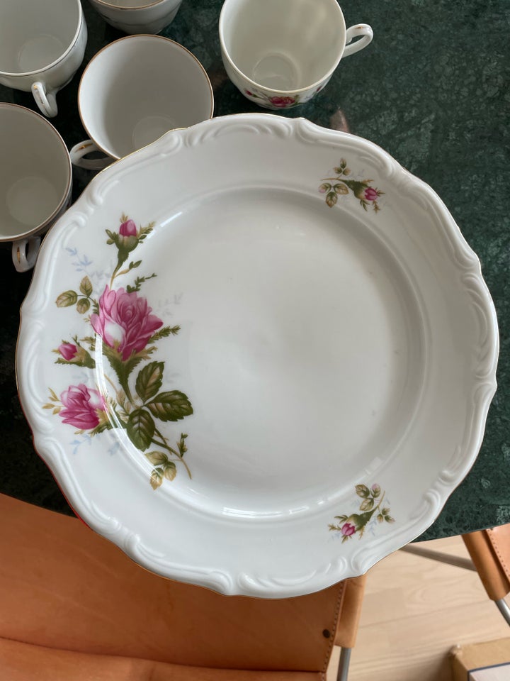 Porcelæn Stel blomstret