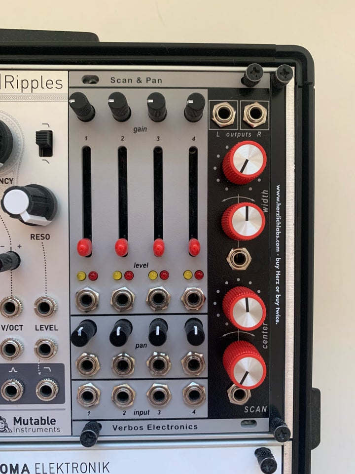 Eurorack Verbos Electronics Scan