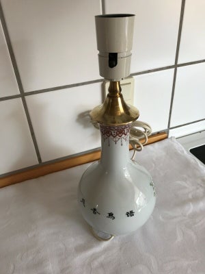 Porcelæn Lampe  Kina