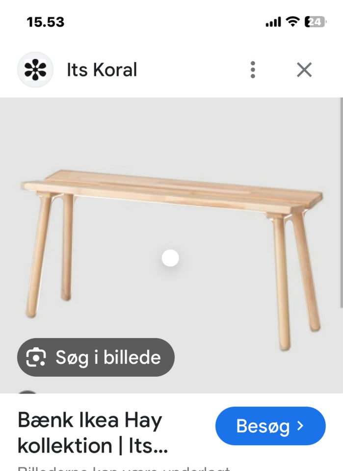 Bænk, Ikea Hay Ypperlig