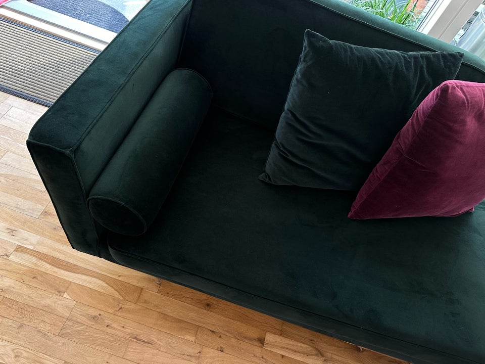 Sofa, velour, anden størrelse