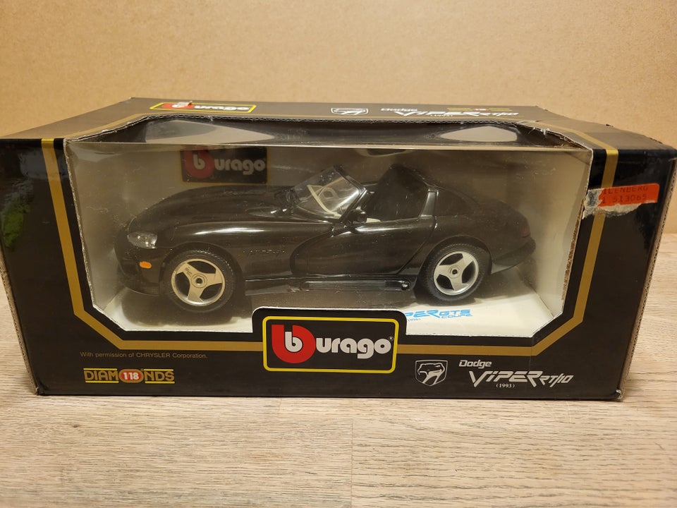 Modelbil, Dodge VIP er RT/10 Sort