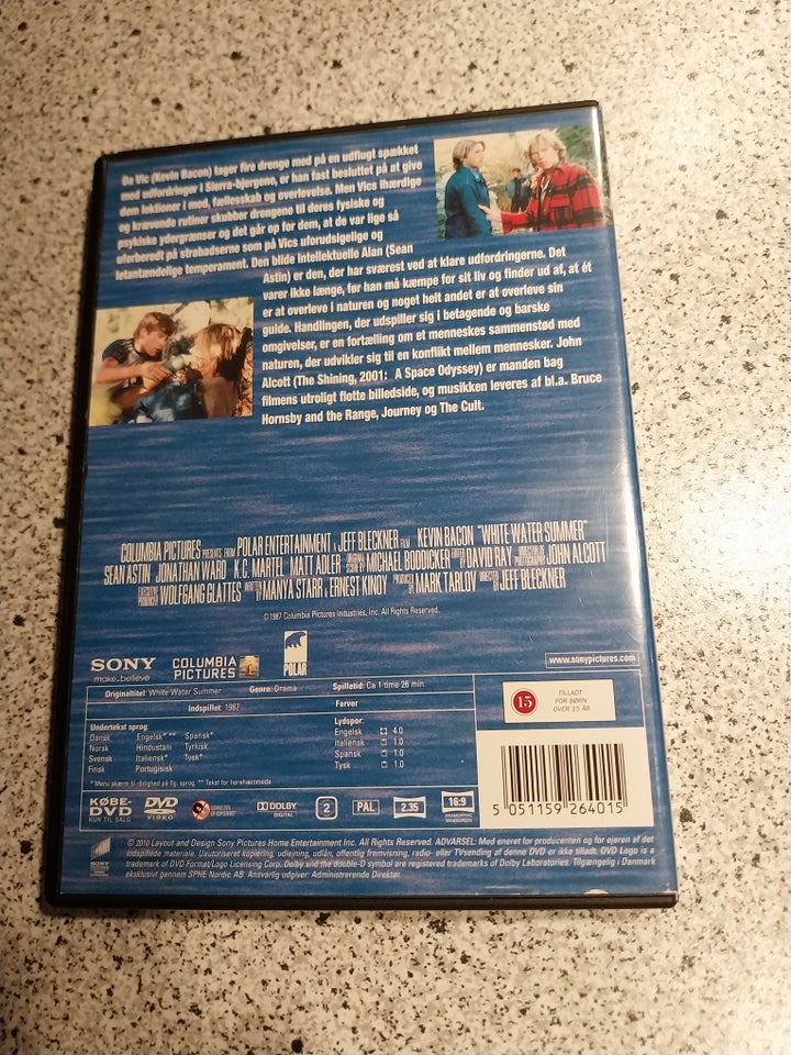 White Water Summer, DVD, drama