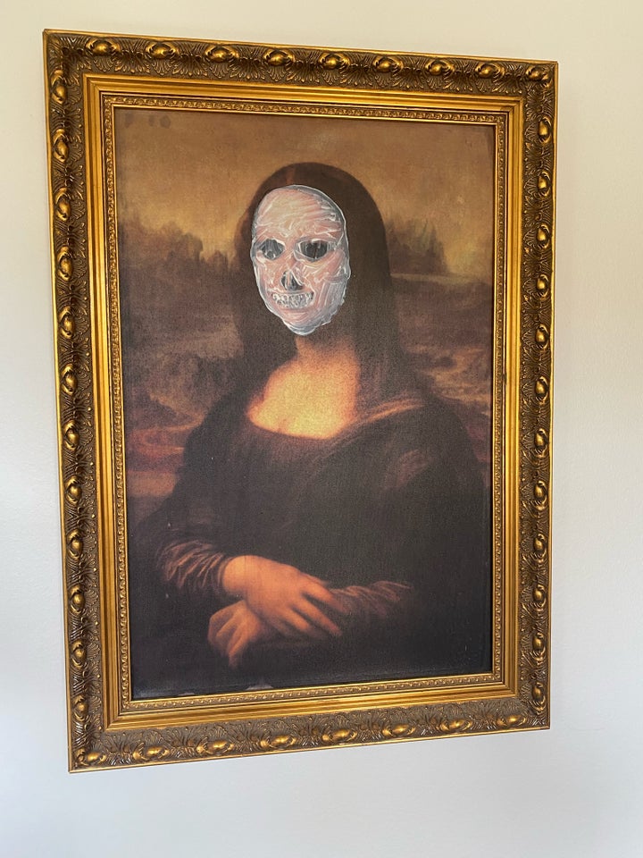 Maleri motiv: Mona Lisa Death b: