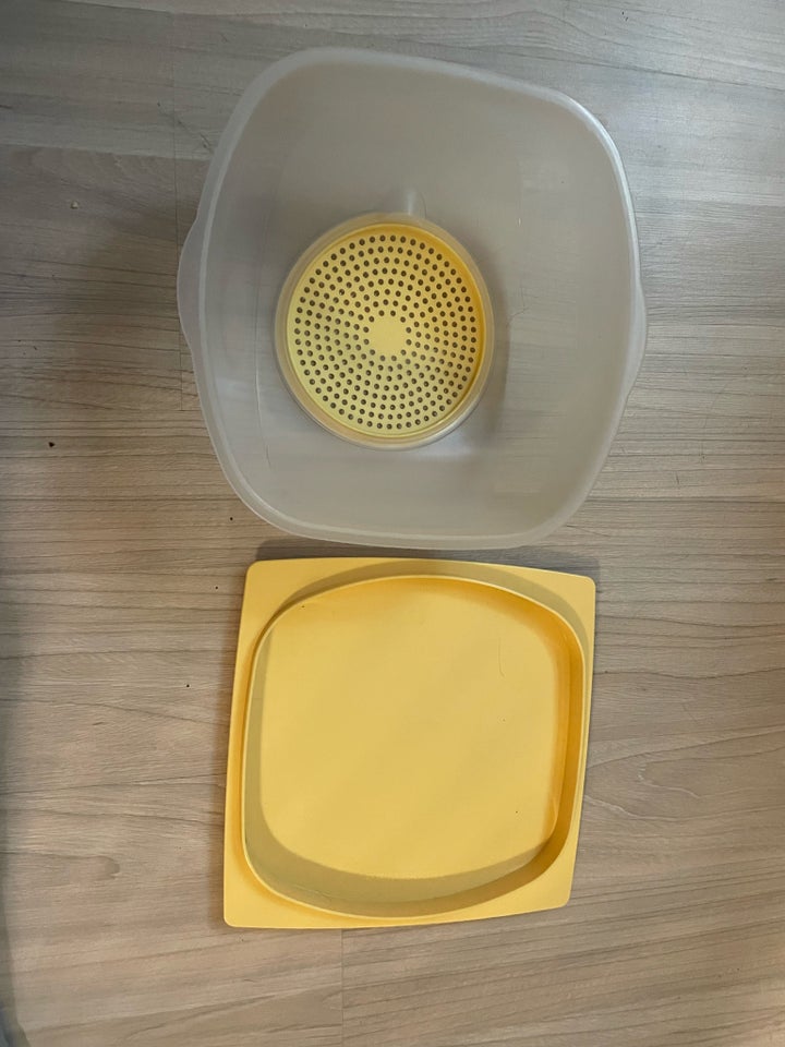 Osteklokke Tupperware