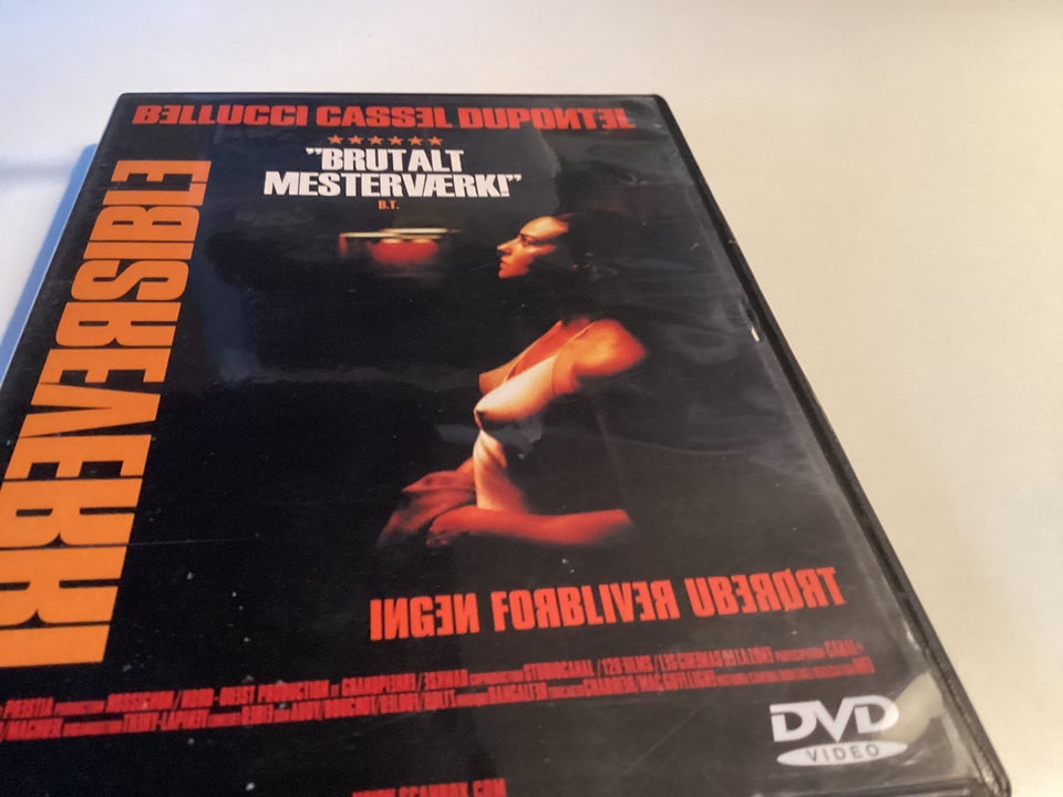 Irreversible , DVD, drama