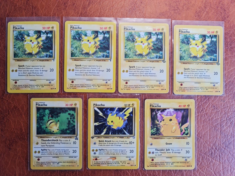 Samlekort Pokémon cards