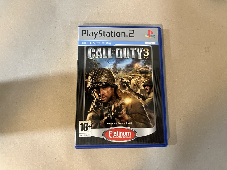 Call of Duty 3 (Platinuim), PS2