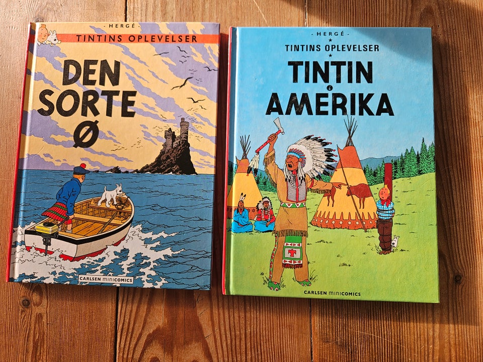 Tintin i Amerika og Den Sorte Ø,