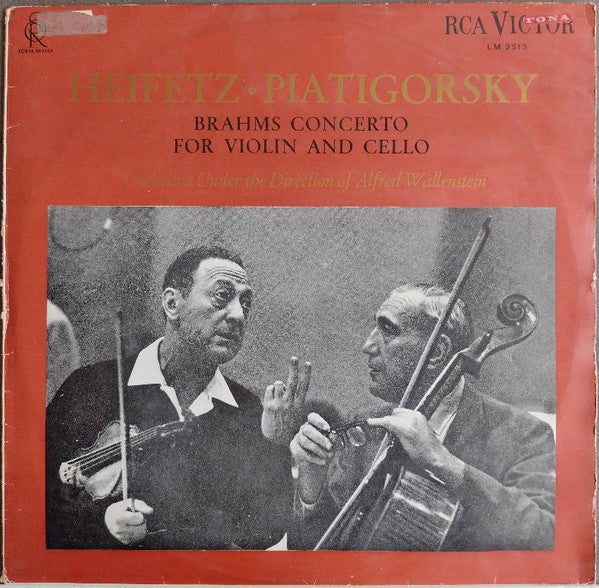 LP, Brahms / Heifetz/Piatigorsky,