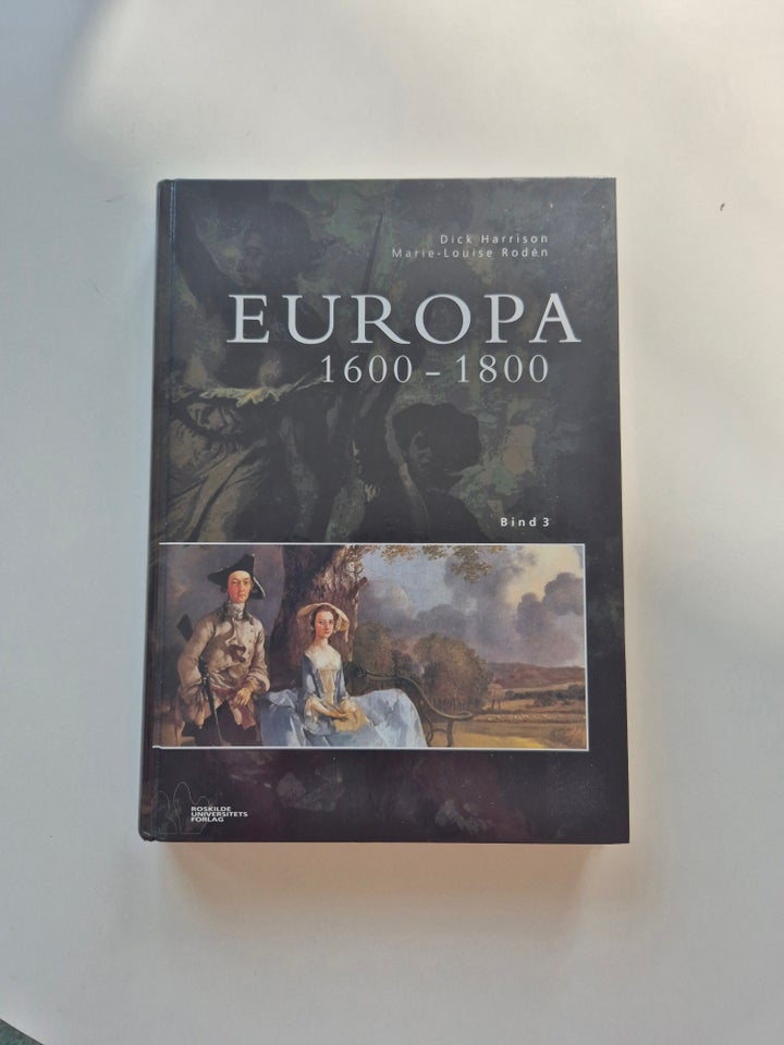 Europa 1600-1800, emne: historie