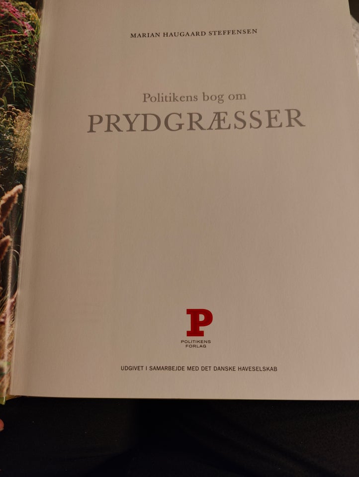 Prydgræsser, Marian Haugaard