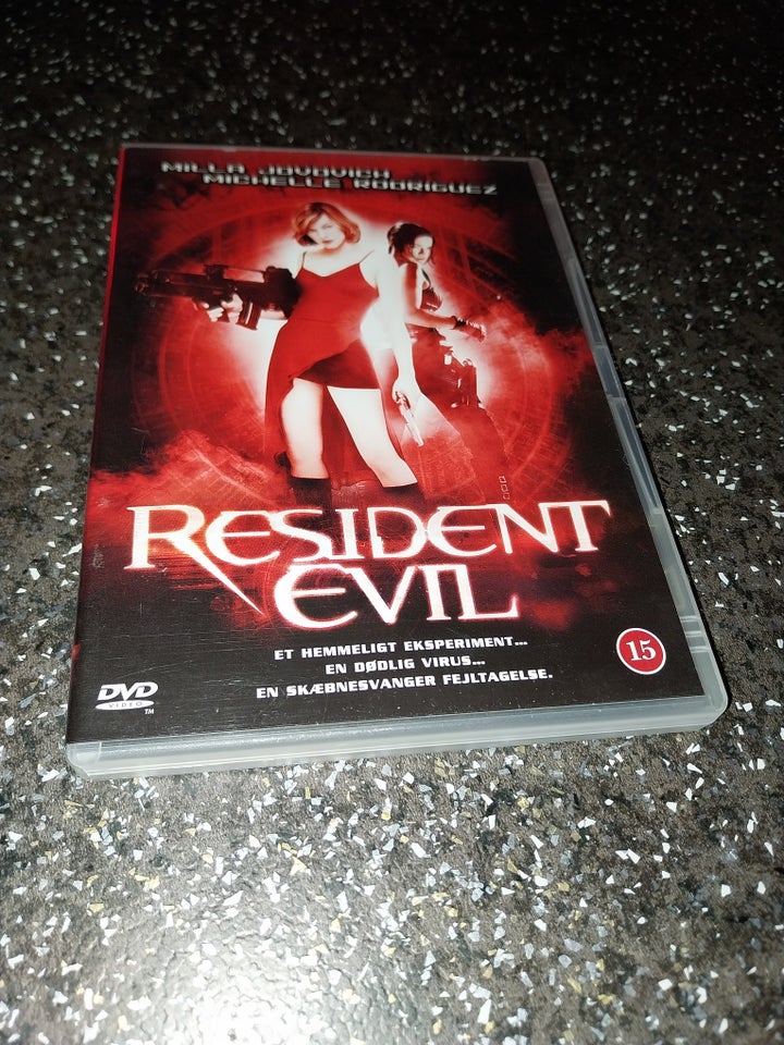 Resident Evil, DVD, action