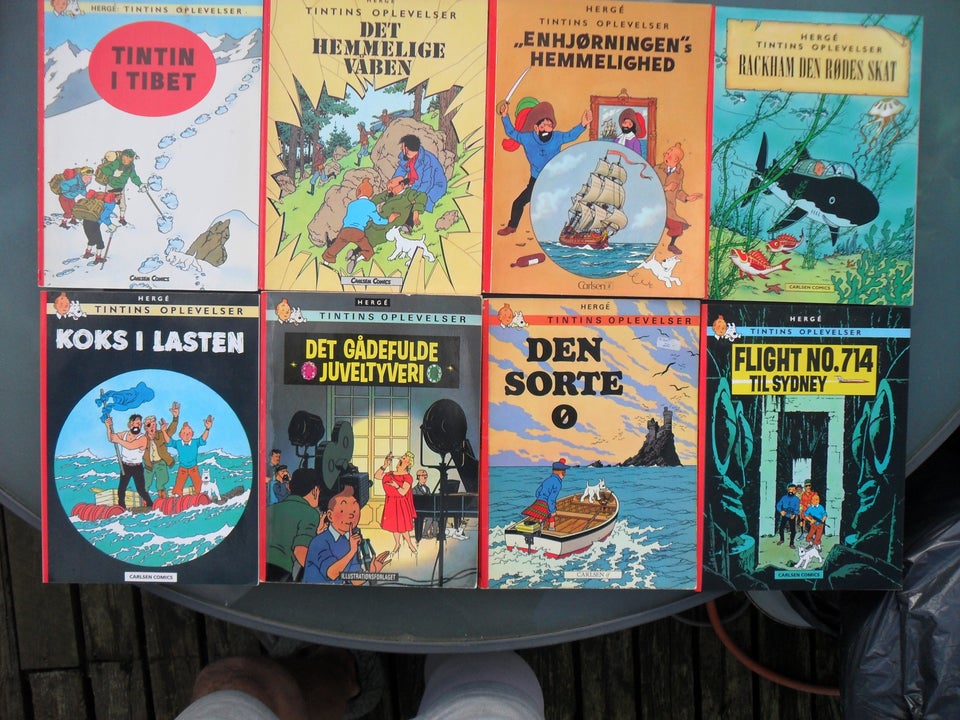 TINTIN KOMPLET NR. 1-23, HERGE,