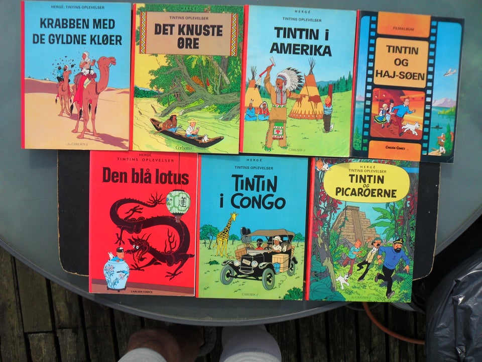 TINTIN KOMPLET NR. 1-23, HERGE,