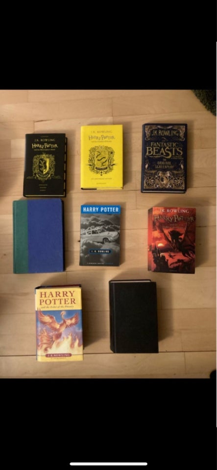 Harry Potter books J K Rowling