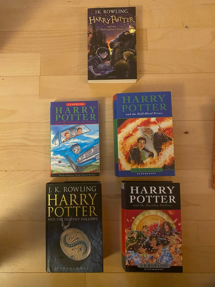 Harry Potter books J K Rowling