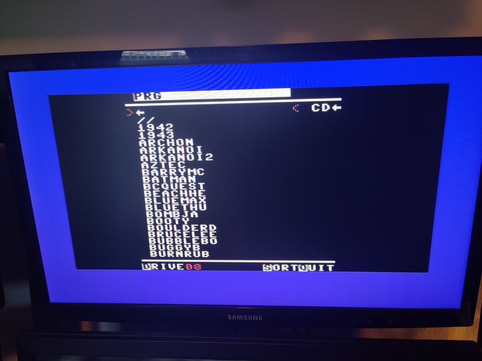 C64/C128 SD kort løsning - SD2IEC