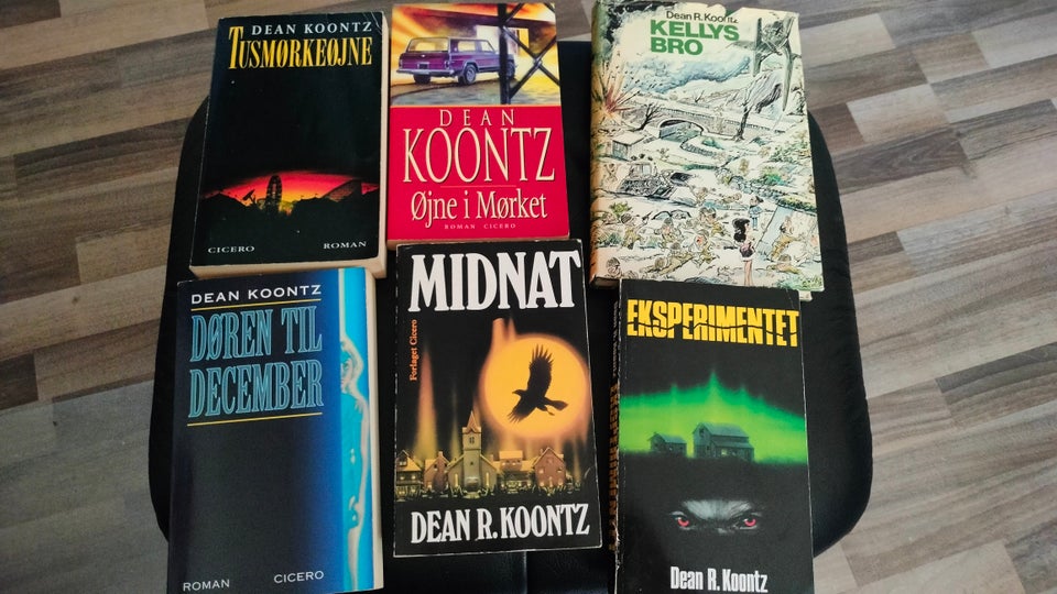 bøger. 20 stk, Dean R koontz, genre: