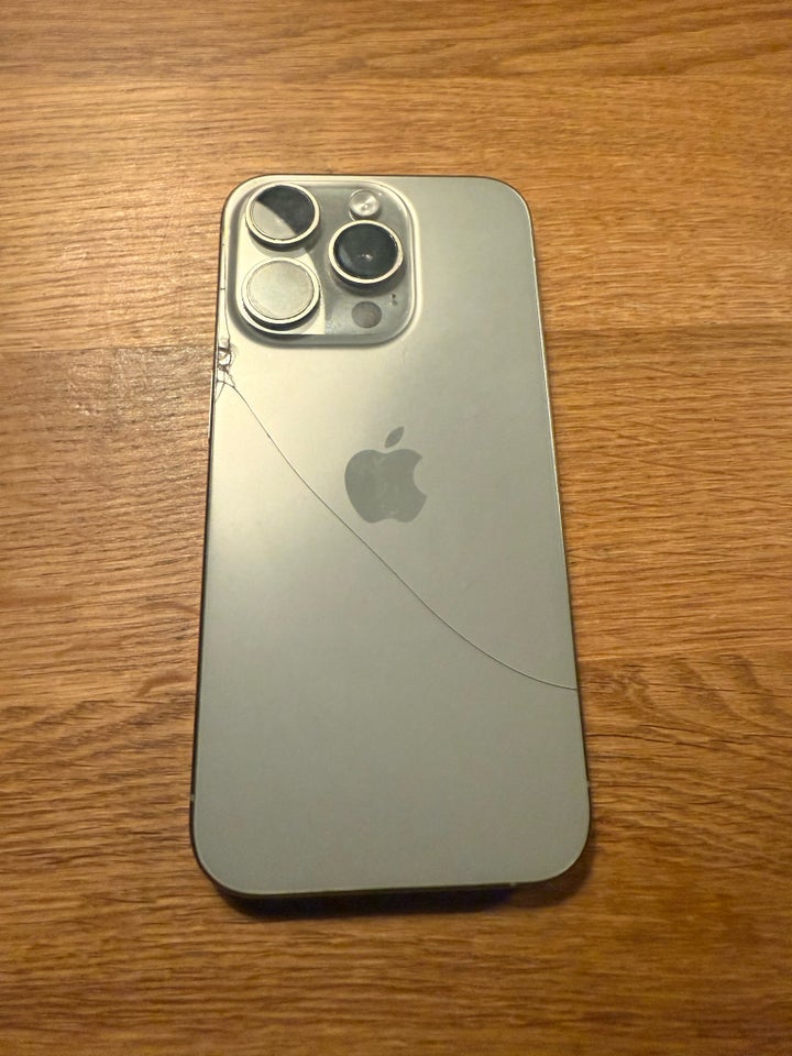 iPhone 15 Pro, 128 GB, grå