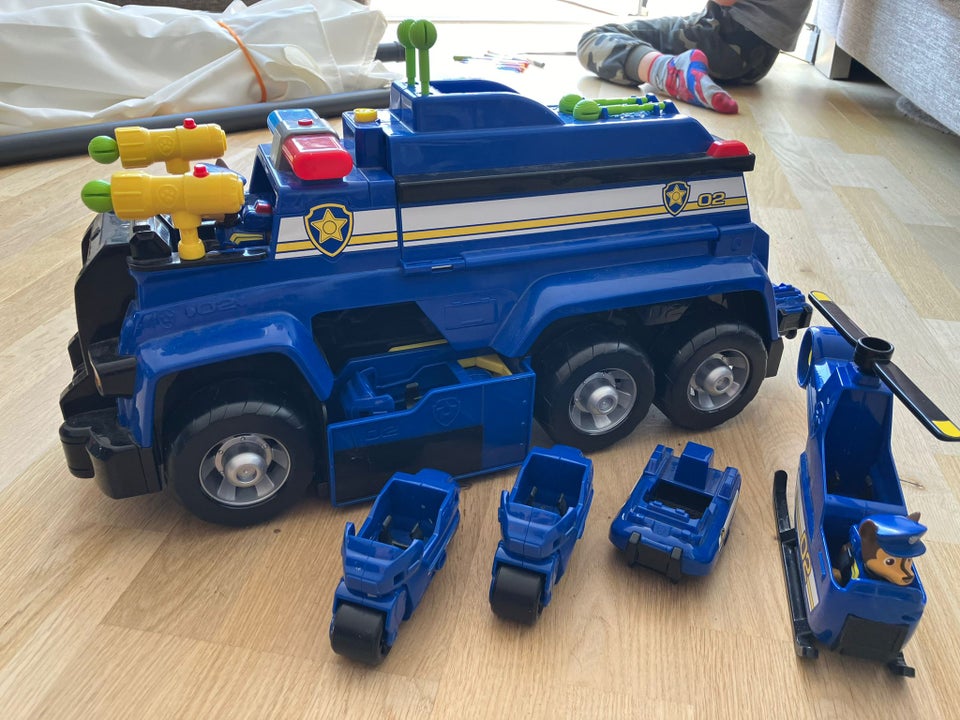 Figurer, Mega Truck Chase 5 in 1, Paw