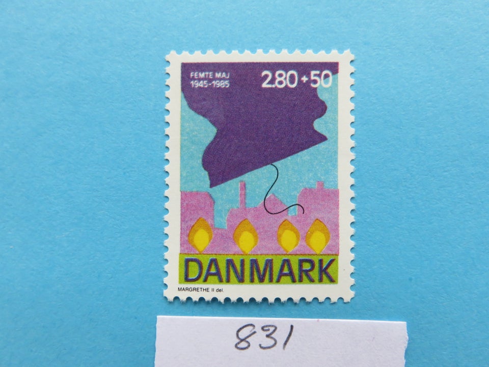 Danmark, postfrisk, AFA 831