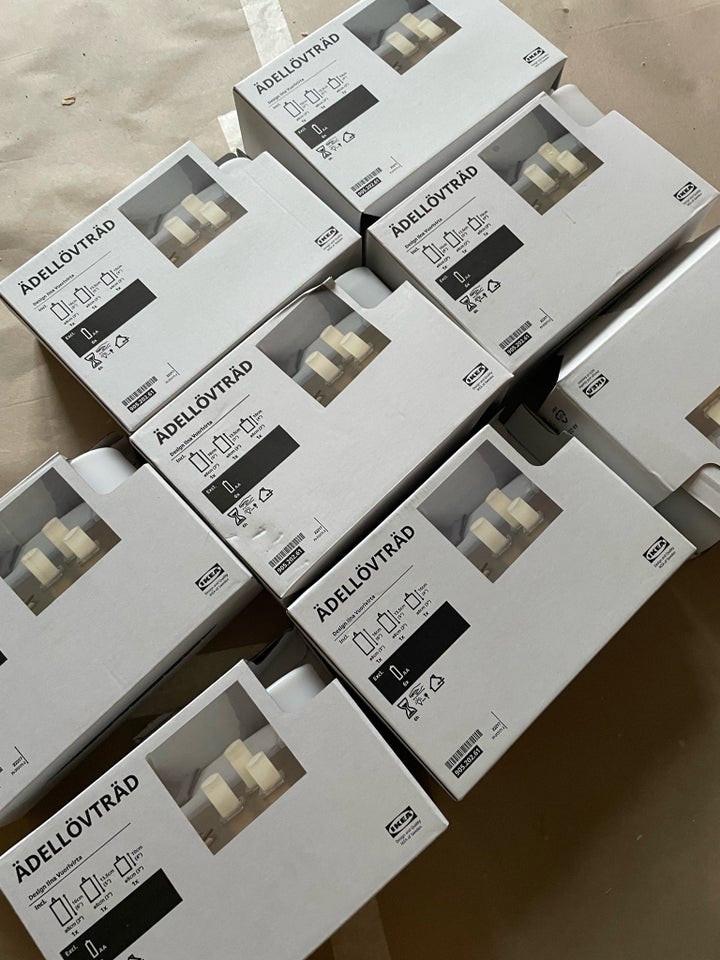 ädellövträd led stearinlys, Ikea