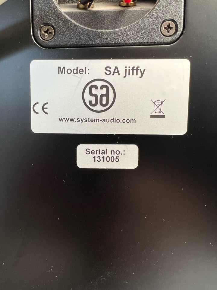 Højttaler, System Audio, Jiffy