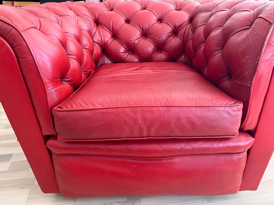 Sofa læder Chesterfield