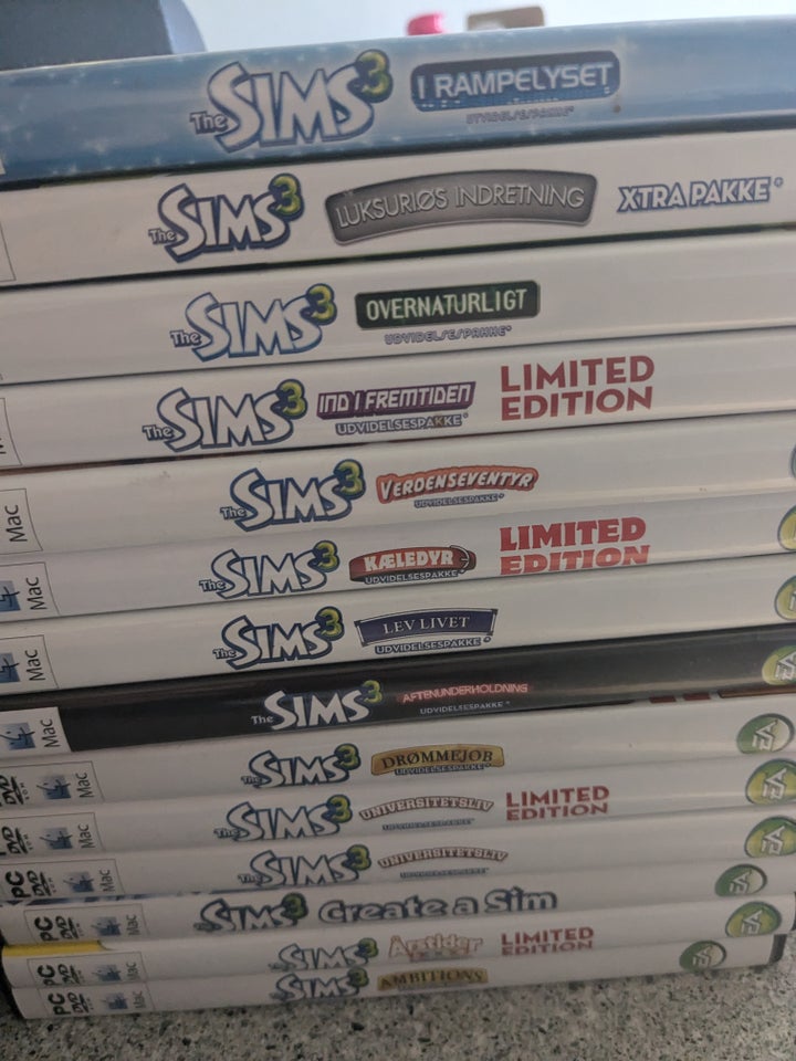 Sims3 til pc til Mac