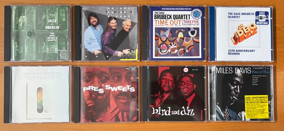 Dave Brubeck m.fl.: Time Out m.fl.,