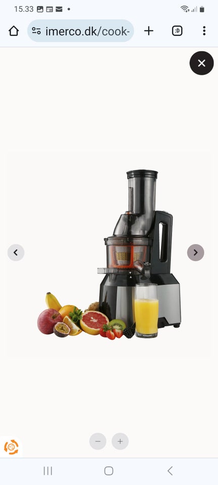 Cook and Baker slowjuicer Cook and