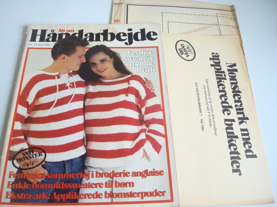 Alt om håndarbejde nr. 7 1984, Blad