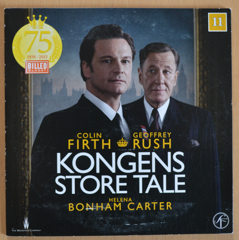 Kongens store tale, DVD, drama