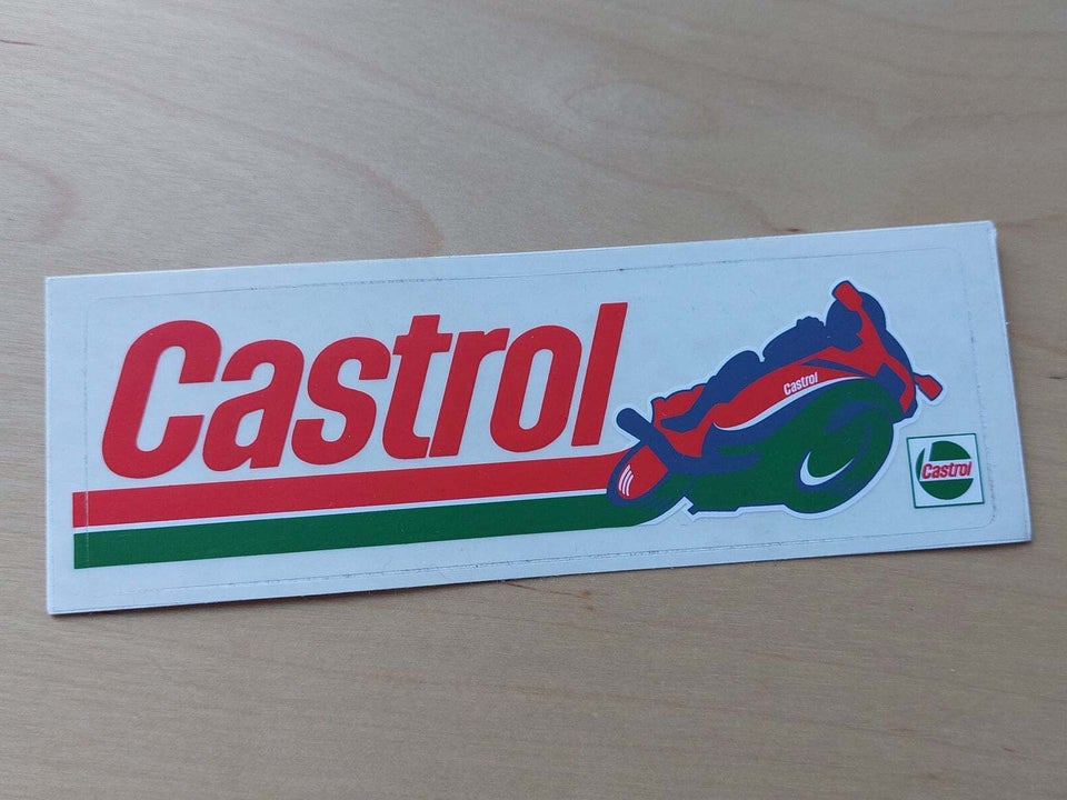 Klistermærker, Castrol