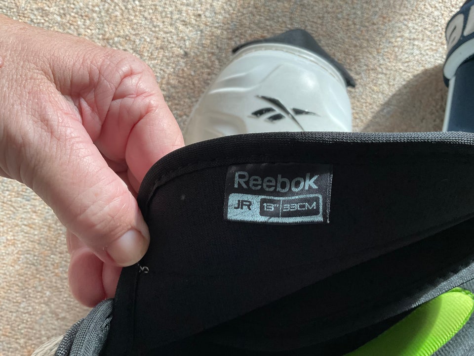 Ishockeyudstyr, Reebok og Bauer,