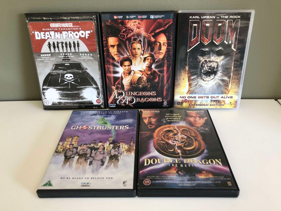 DVD - Blandet, DVD, action