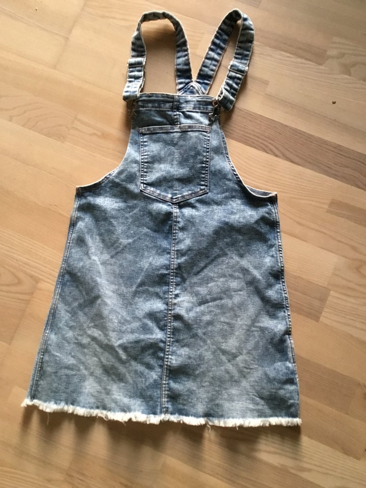 Nederdel, Denim nederdel med smæk,