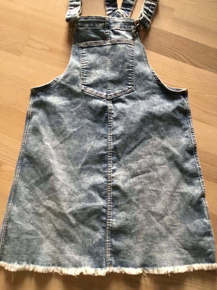 Nederdel, Denim nederdel med smæk,