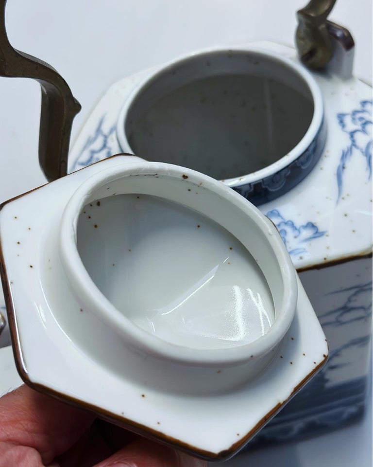 Porcelæn Tekande  Teapot - kande -